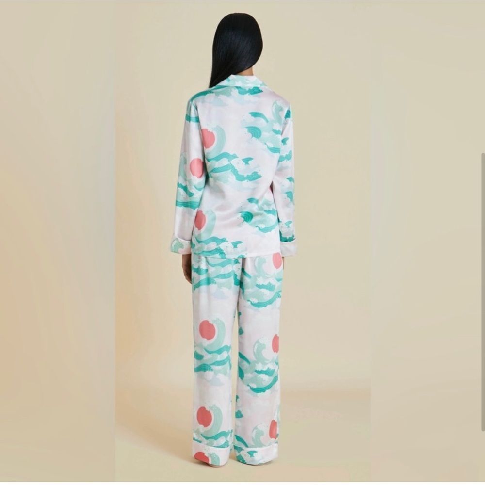 Olivia Von Halle Classic Pajama Lila Ola - Picture 3 of 10